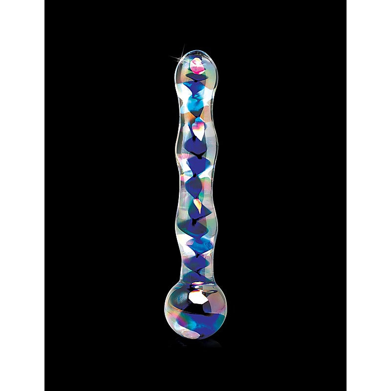 Icicles No. 08 Clear Glass Dildo Massager - Glass Sex Toys
