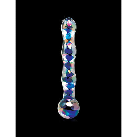 Icicles No. 08 Clear Glass Dildo Massager - Glass Sex Toys