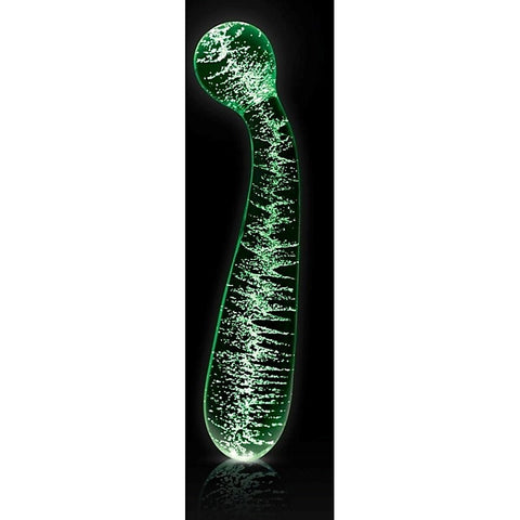 Firefly Glass G-Spot Wand Glow in the Dark by NS Novelties - Glass Sex Toys