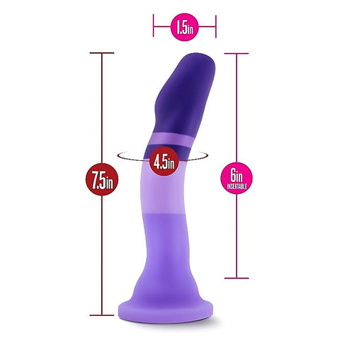 Avant D2 Purple Rain by Blush Novelties - Non-Realistic Dildos