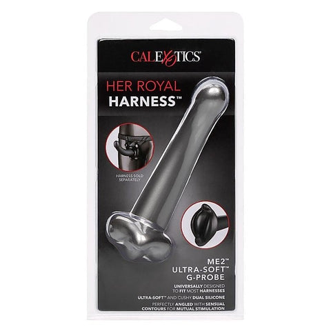 California Exotics Her Royal Harness Me2 Ultra Soft G Probe Dual Stimulation - Strap On Sextoys