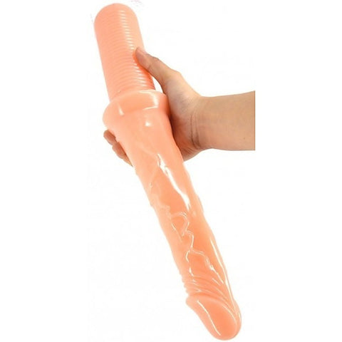 FAAK Penis Probe with Handle 42cm Urethral Sound with Ergonomic Grip - Realistic Dildos
