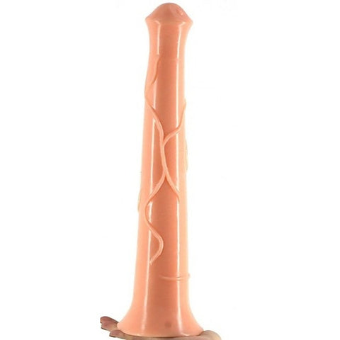 FAAK Horse Dildo 43cm Premium PVC with Strong Suction Base - Realistic Dildos