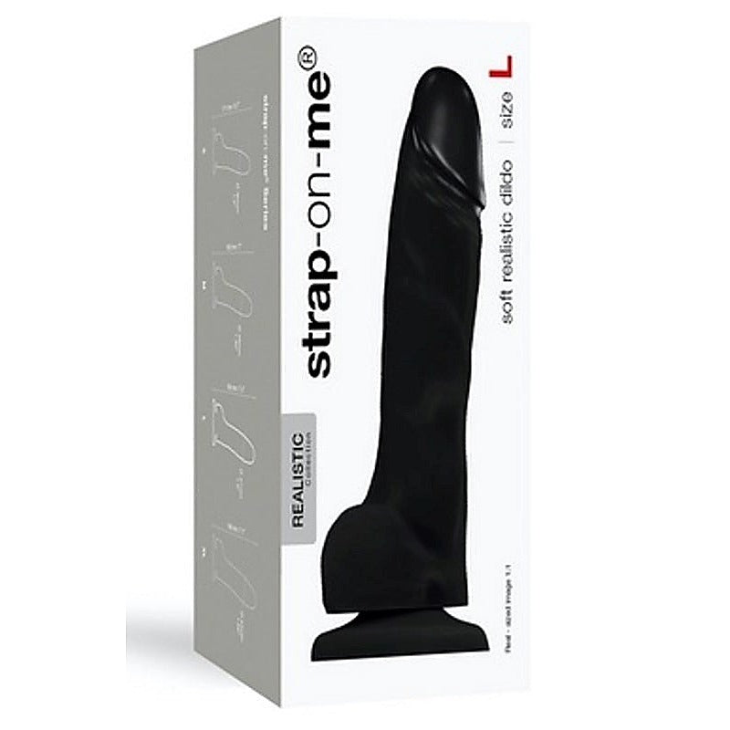 Soft Realistic Dildo Large by Strap-on-Me - Moulding Kits