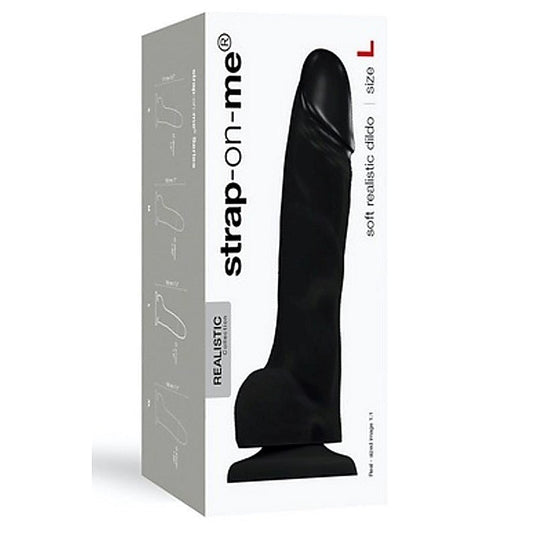 Soft Realistic Dildo Large by Strap-on-Me - Moulding Kits