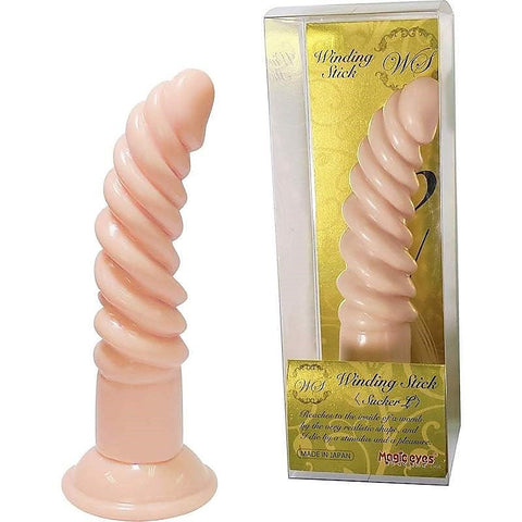 Winding Stick Sucker Dildo by Exe and King - Realistic Dildos