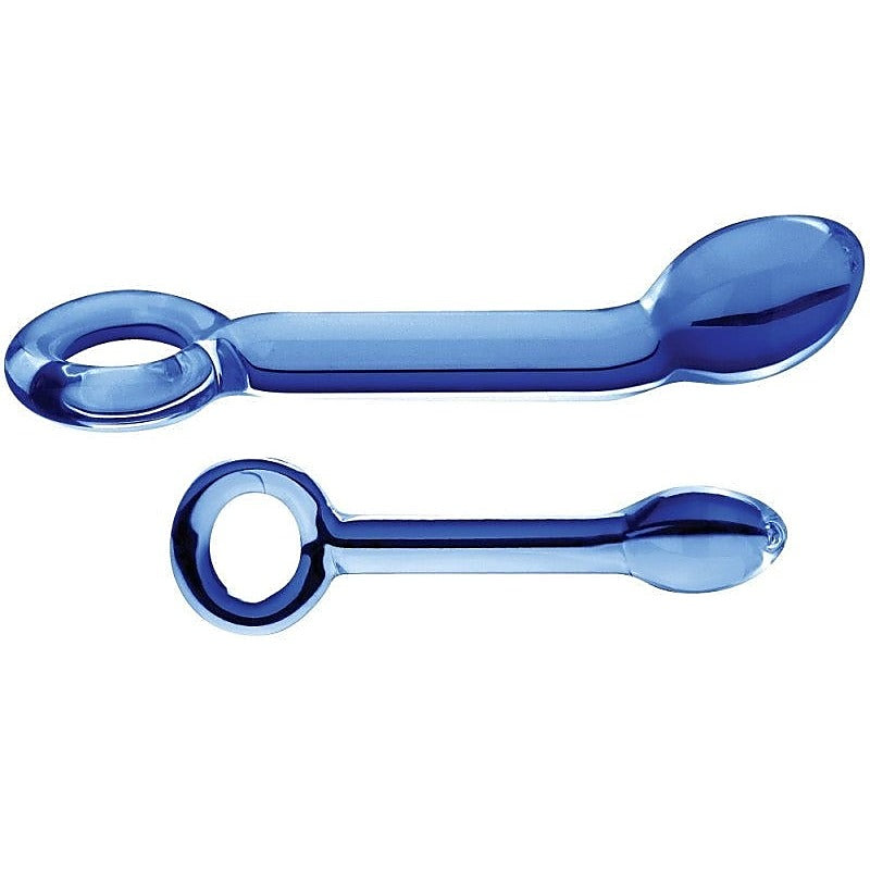 Blown Glass G-Spot Dildo with Loop by Spartacus - Bullet Vibrators