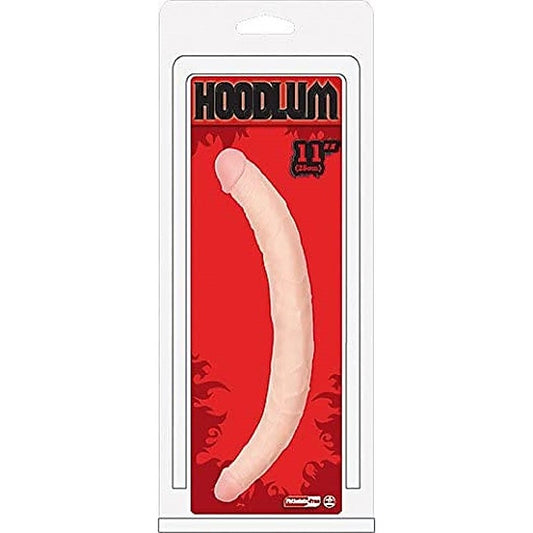 Hoodlum 11 Inch Double Ender Dong Flesh Waterproof - Realistic Dildos
