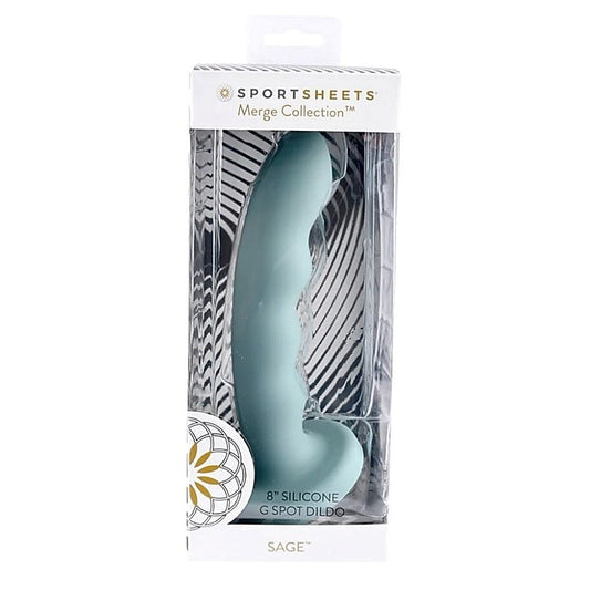 Sage - 8 in. Suction Cup by Sportsheets - Non-Realistic Dildos