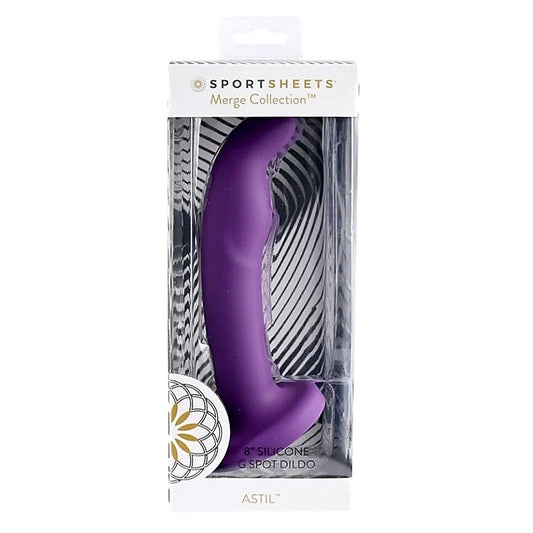 Astil 8 in. Suction Cup by Sportsheets - Non-Realistic Dildos