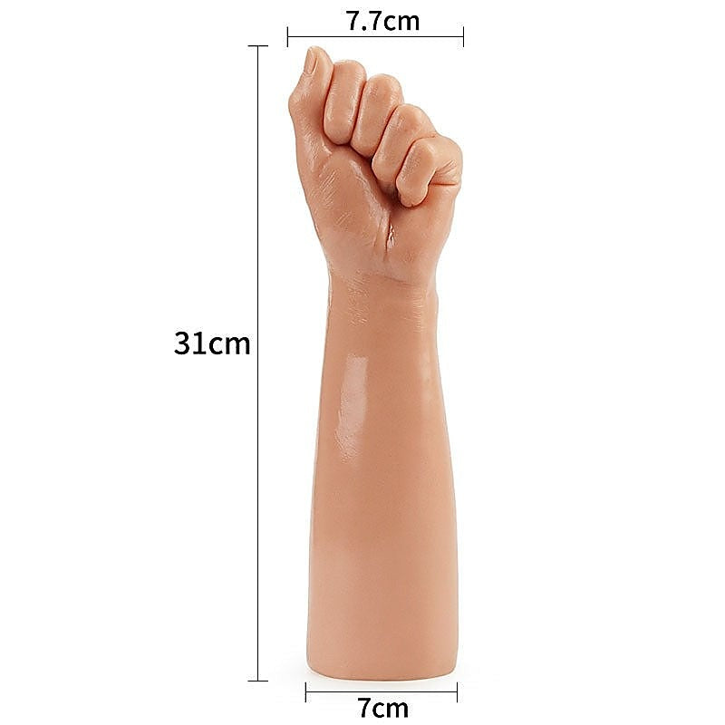 Premium King Sized 12'' Bitch Fist by Lovetoy - Realistic Dildos
