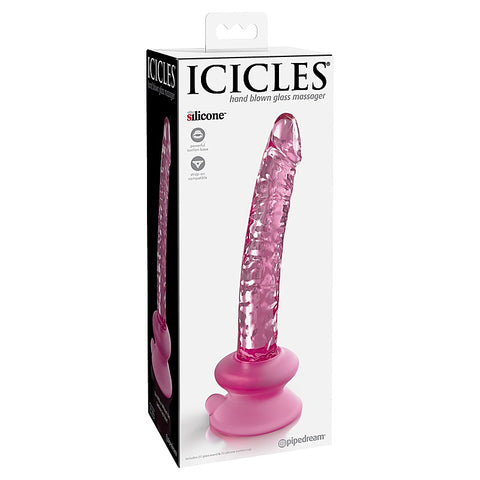 Icicles #86 Realistic Glass Dildo by Pipedream - Realistic Dildos