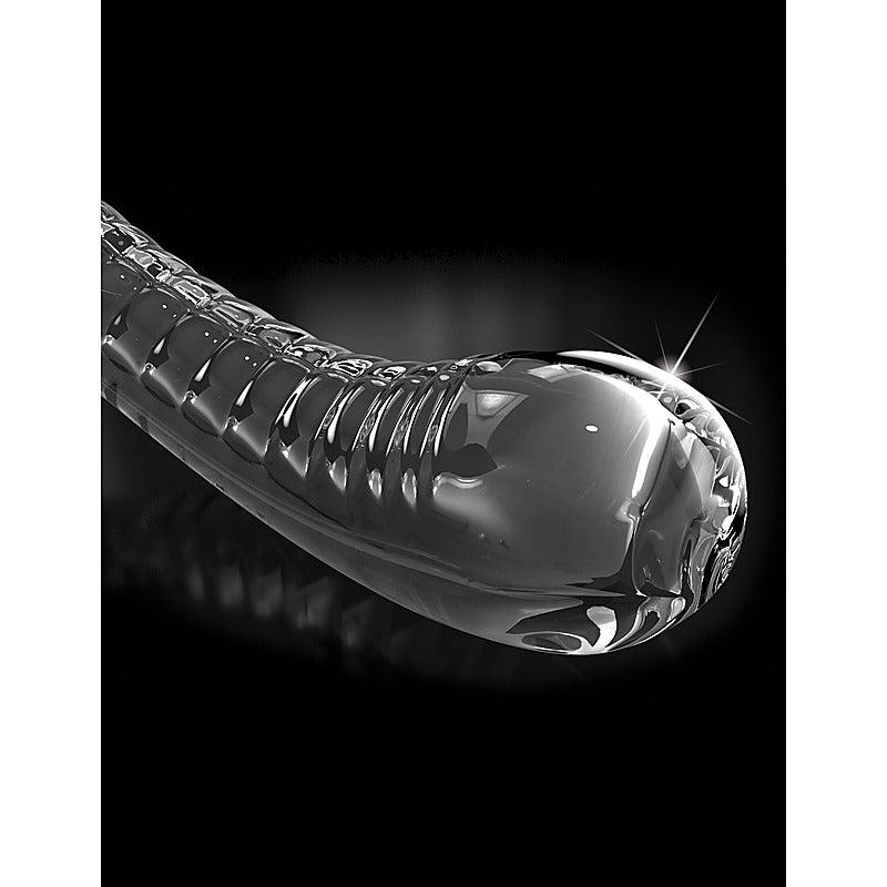 Icicles No. 88 Suction Cup Base Glass Dildo by Pipedream - Glass Sex Toys