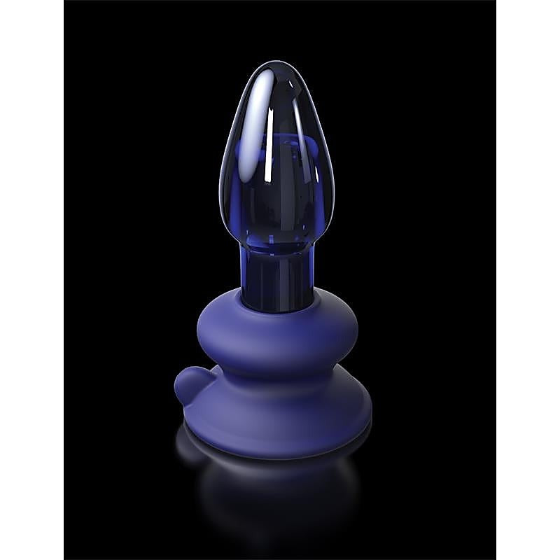 Icicles No 85 Rechargeable Glass Butt Plug by Pipedream - Glass Sex Toys