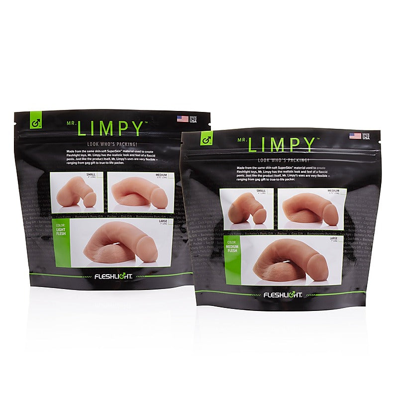 Limpy Medium Bendable Realistic Dong by Fleshlight - Realistic Dildos