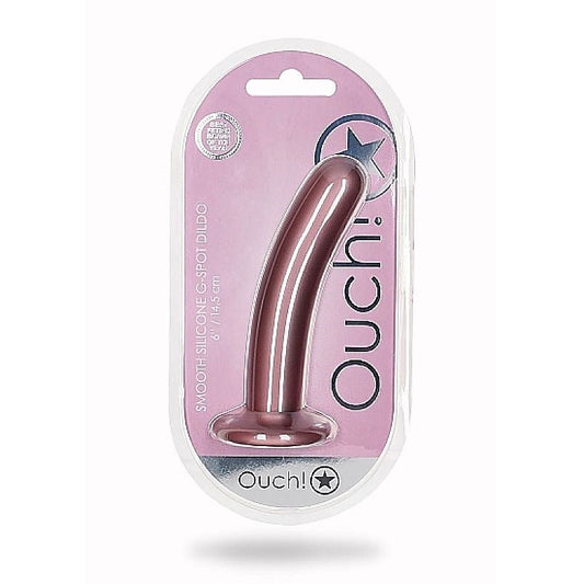 OUCH! Smooth Silicone G-Spot Dildo by Shots Toys - Non-Realistic Dildos