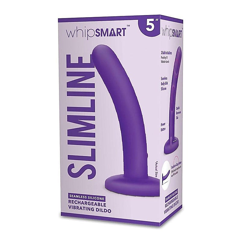 Luxurious Slimline Rechargeable Vibrator by WhipSmart - Vibrating Dildos
