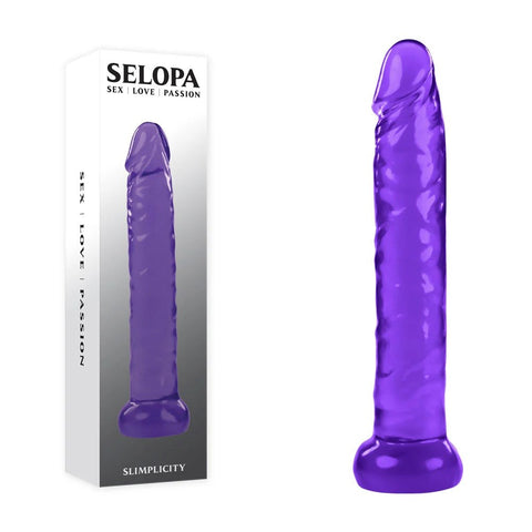 Evolved Selopa SLIMPLICITY Flexible Slim Realistic Dildo for Penetration - Realistic Dildos