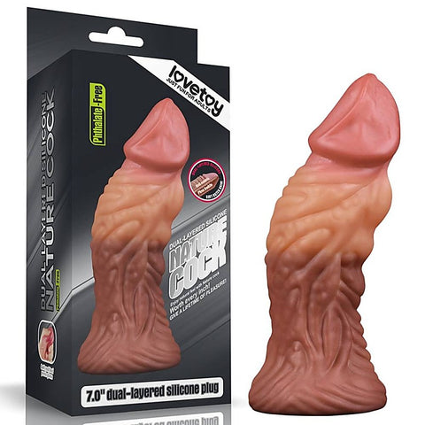 Nature Cock Realistic Fantasy Dong by Lovetoy - Realistic Dildos