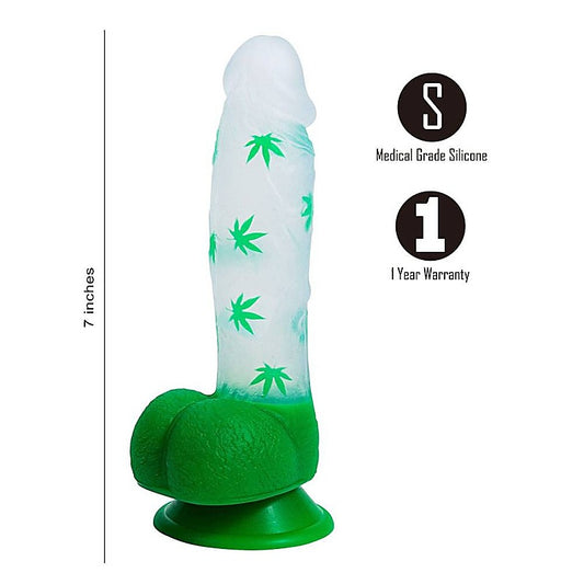LEIF Leaf Print Realistic Dong by Maia Toys - Realistic Dildos
