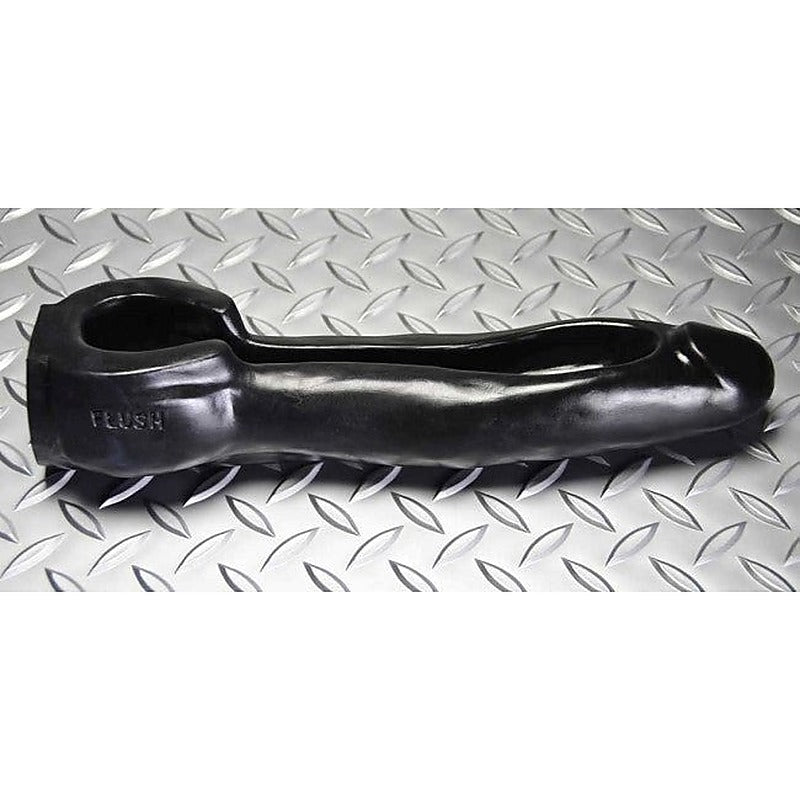 Oxballs Flush Trough Dildo Premium Platinum Silicone Watersports Sex Toy - Non-Realistic Dildos