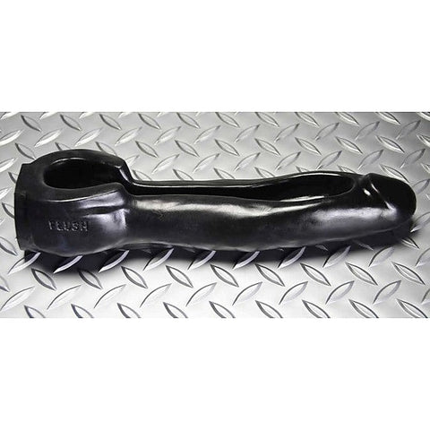 Oxballs Flush Trough Dildo Premium Platinum Silicone Watersports Sex Toy - Non-Realistic Dildos