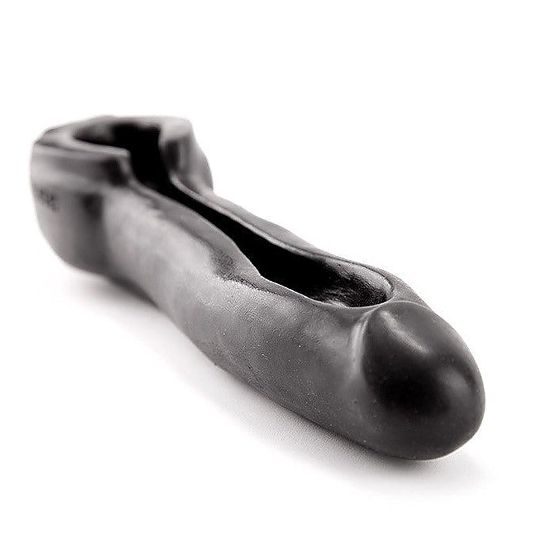 Oxballs Flush Trough Dildo Premium Platinum Silicone Watersports Sex Toy - Non-Realistic Dildos