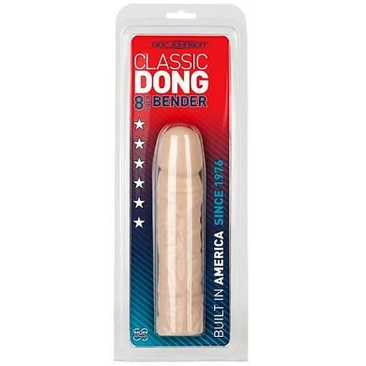 Realistic Classic Dong 8 Inch Bender by Doc Johnson - Realistic Dildos
