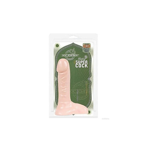 Ballsy 9 Inches Realistic Super Cock by Doc Johnson - Butt Plugs