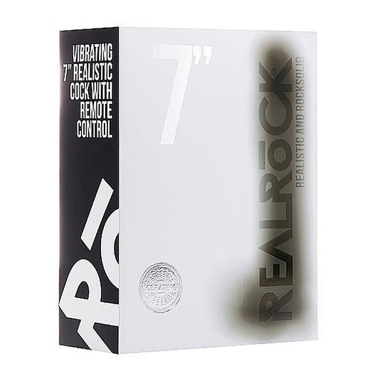 Realrock's Lifelike 7" Vibrating Cock by Shots Toys - Vibrating Dildos