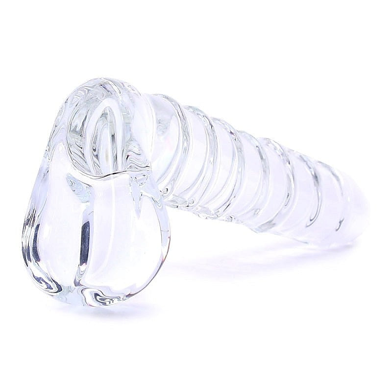 Fetish Fantasy Extreme 9 Inch Realistic Glass Dong - Realistic Dildos