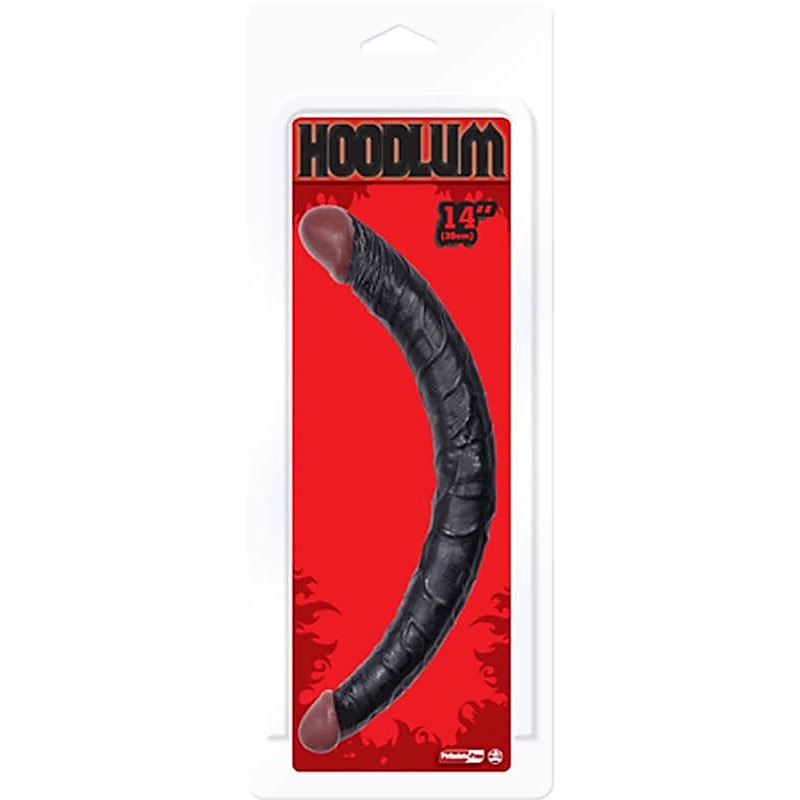 Hoodlum 14" Double Dong by NANMA Corporation - Realistic Dildos