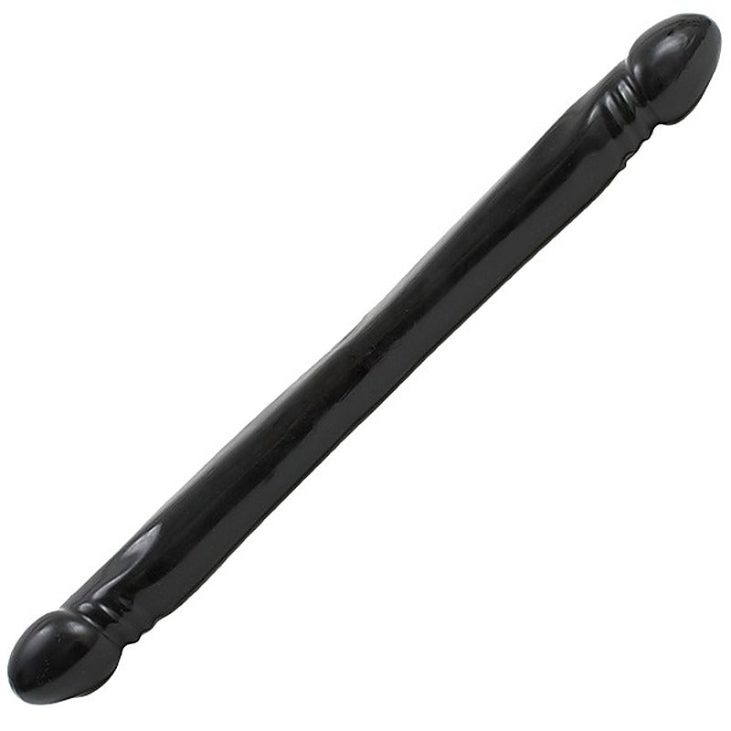 Smooth Double Header 18 Inch Realistic Dong by Doc Johnson - Double Ender
