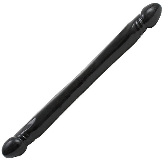 The Classic Double Header Dong 18" Smooth by Doc Johnson - Double Ender