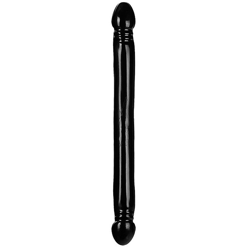 Smooth Double Header 18 Inch Realistic Dong by Doc Johnson - Double Ender