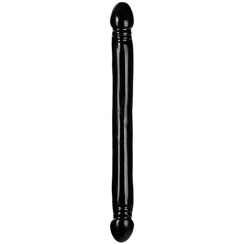 Smooth Double Header 18 Inch Realistic Dong by Doc Johnson - Double Ender