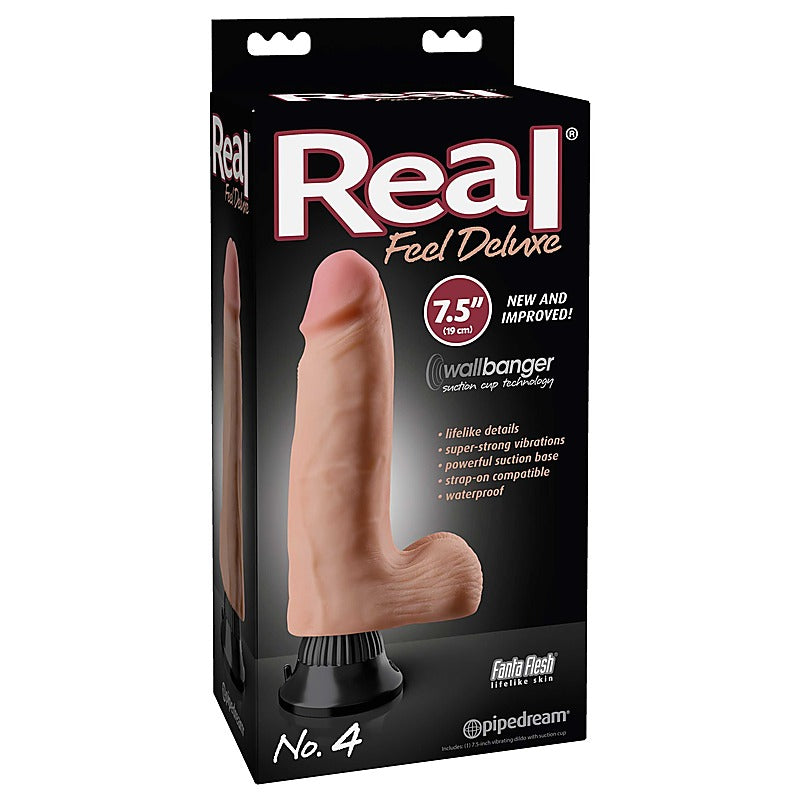 Real Feel Deluxe No. 4 Realistic Dildo by Pipedream - Realistic Dildos