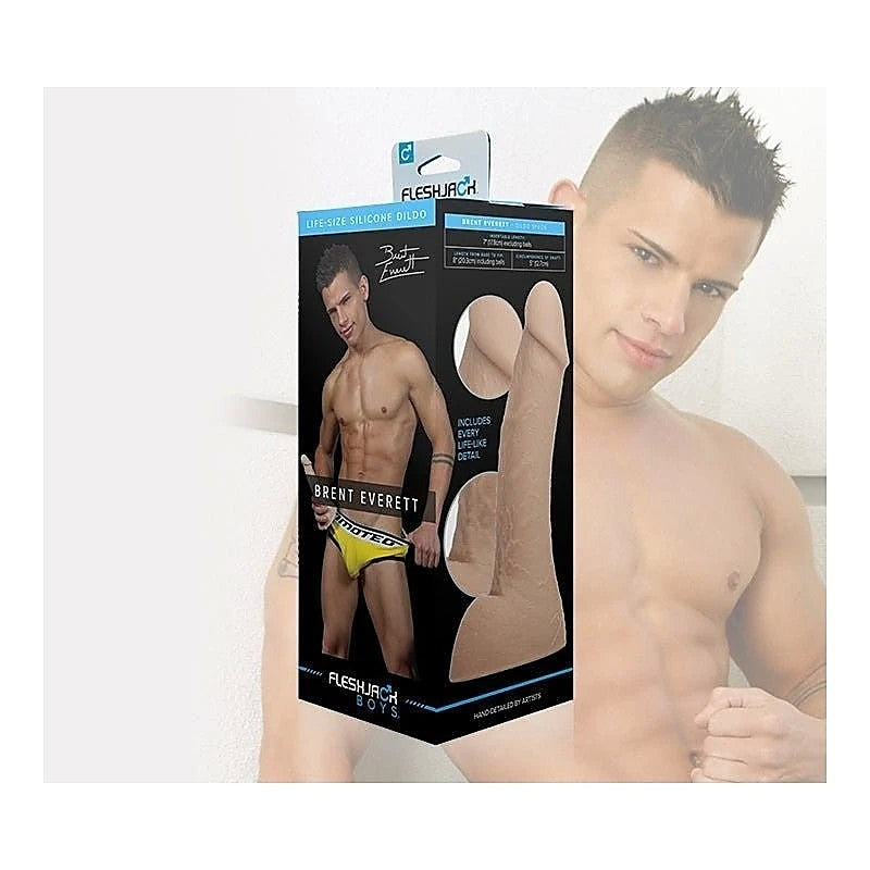 Brent Everett Suction Cup Realistic Dildo by Fleshlight - Anal Dildos