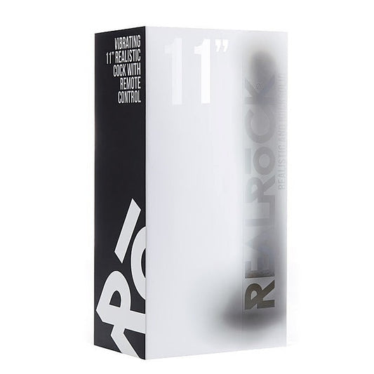 Real Rock Vibrating 11 Realistic Cock by Shots Toys - Vibrating Dildos