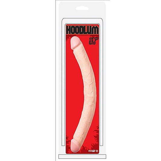 Hoodlum 19" Double Dong by NANMA Corporation - Realistic Dildos