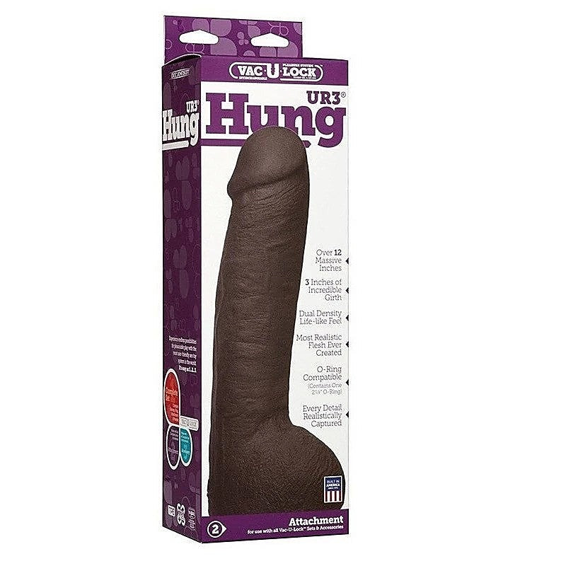 Premium Vac-U-Lock UR3 Hung Cock by Doc Johnson - Butt Plugs