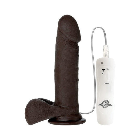 The Vibro 6 Inch Realistic Cock with Balls by Doc Johnson - Realistic Dildos