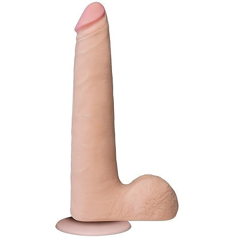 The Realistic Slim Cock with Balls by Doc Johnson - Realistic Dildos