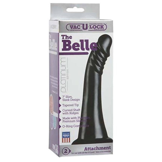Vac U Lock Platinum Edition Belle Realistic Dong - Realistic Dildos