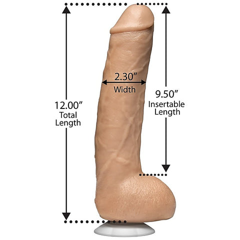 John Holmes Suction Cup Realistic Cock by Doc Johnson - Realistic Dildos