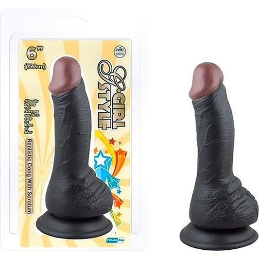 G-Girl Style Realistic Dong W/ Suction Cup - Realistic Dildos