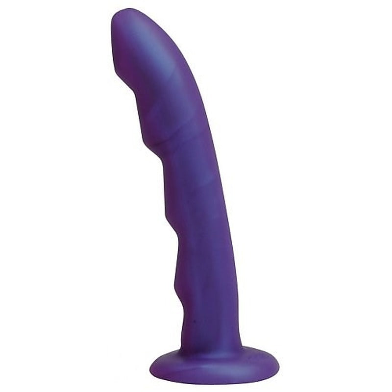 Charmer Midnight Purple Harness Dildo by Tantus - Realistic Dildos