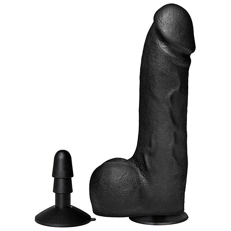 Cock Hungry Black Silicone Dildo by Doc Johnson - Realistic Dildos