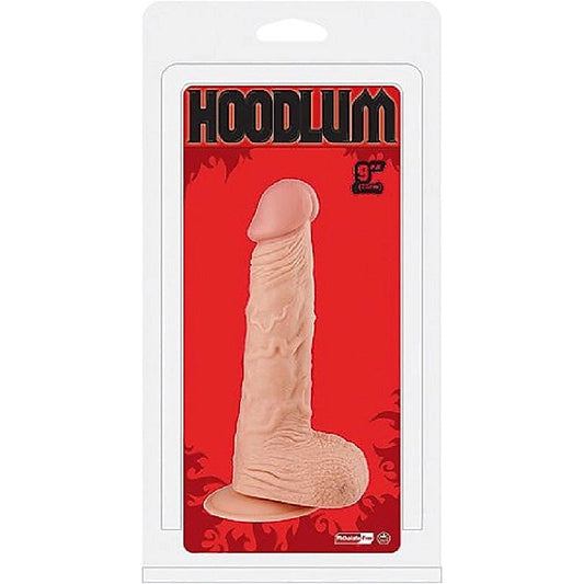 Hoodlum 9 Straight Suction Cup Dong Flesh - Realistic Dildos