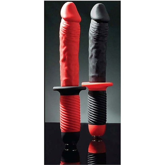 Mr. E and Mr. Z 7 Inch Silicone Vibrator - Realistic Dildos